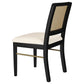 Arini 5-piece Round Dining Table Set Sand Wash and Black
