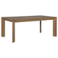 Bruner 5-piece 72-inch Rectangular Dining Set Natural Brown