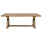 Brockway 104-inch Extension Leaf Dining Table Barley Brown