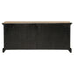 Brockway 4-door Dining Sideboard Buffet Cabinet Barley Brown