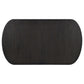 Leandro 78-inch Extension Dining Room Table Burnished Black
