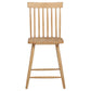 Andrews Windsor Counter Height Dining Side Chair Light Ash (Set of 2)