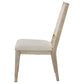 Trofello Upholstered-Back Dining Side Chair White Washed (Set of 2)