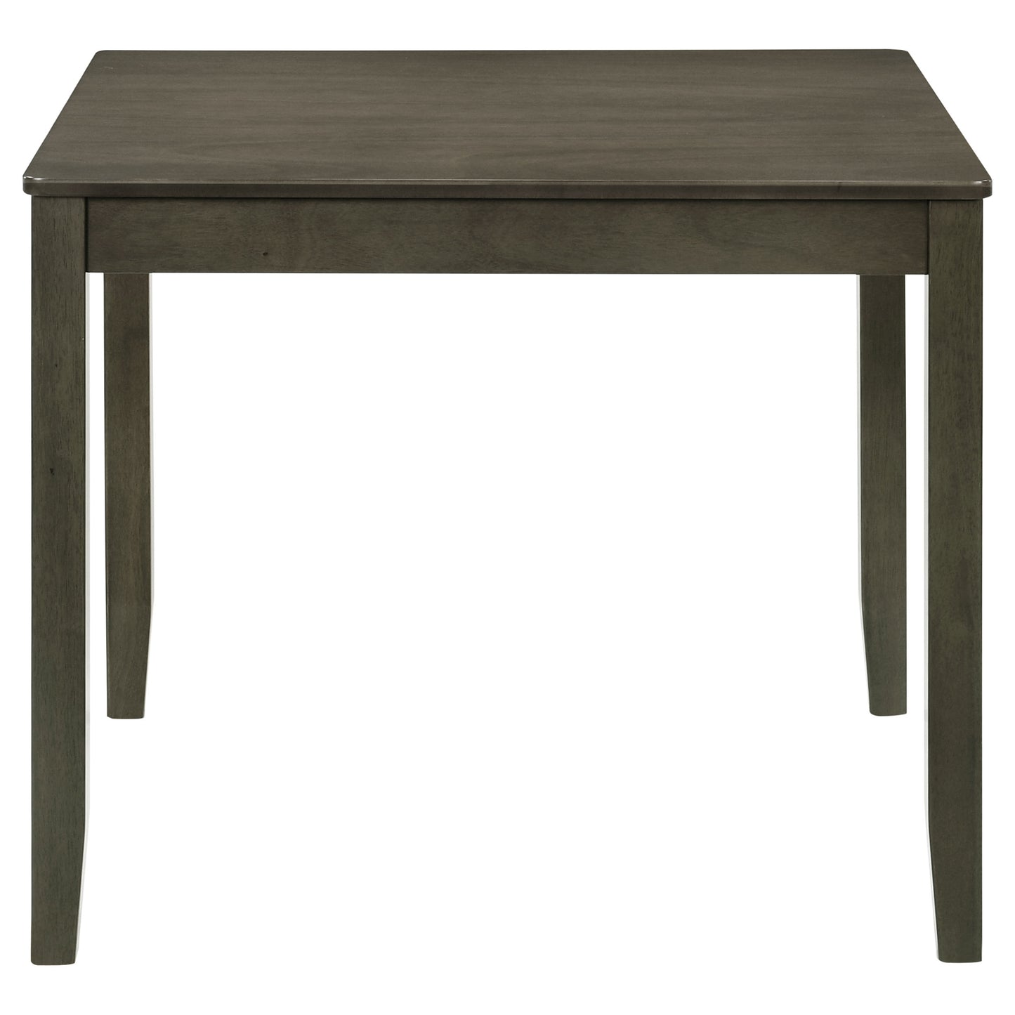 Parkwood 5-piece Square Dining Table Set Dark Ash Brown