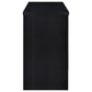 Topanga Engineered Wood Freestanding Home Bar Black