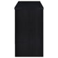 Topanga Engineered Wood Freestanding Home Bar Black