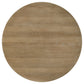 Adina 5-piece Round Dining Table Set Distressed Light Brown