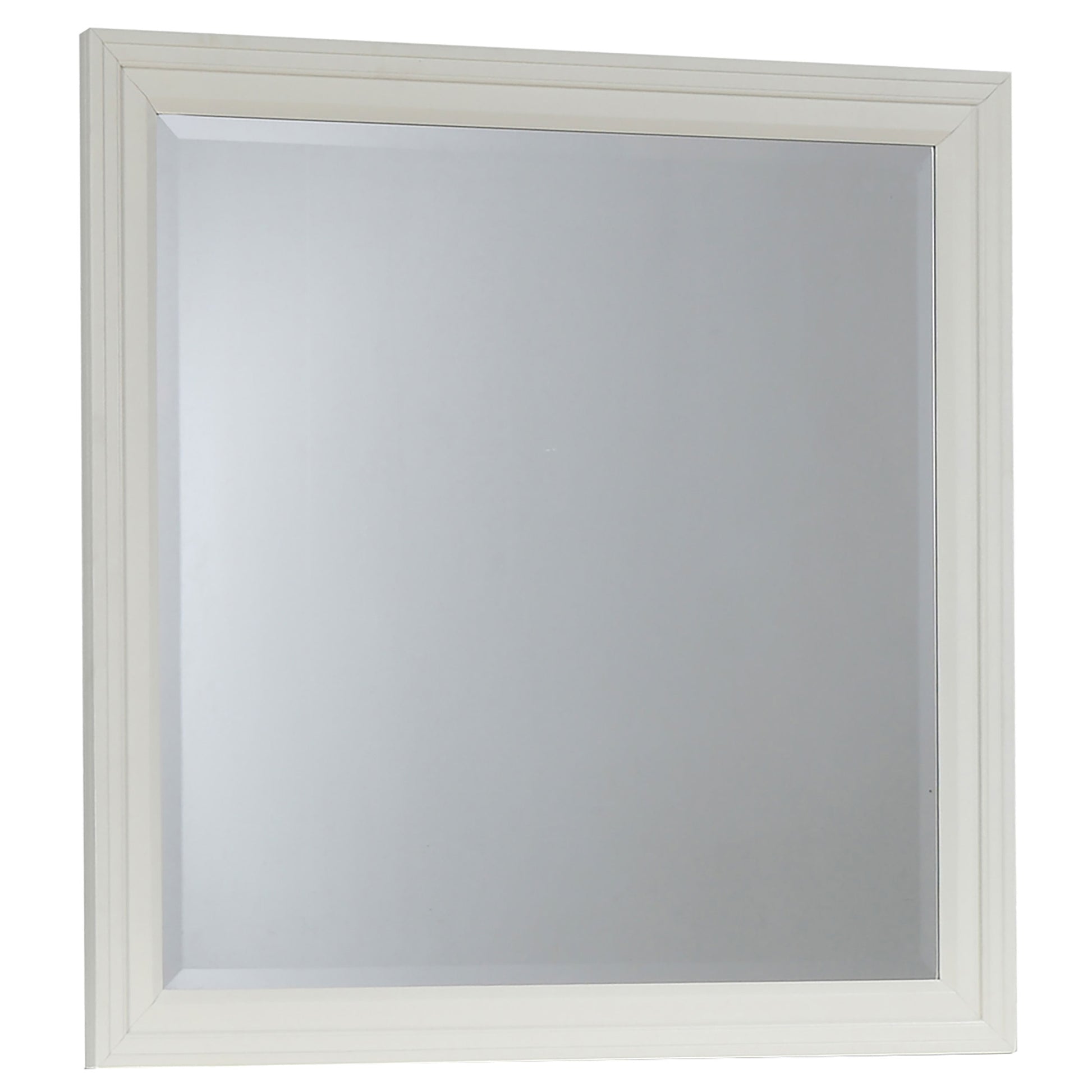 Sandy Beach Dresser Mirror Cream White – Furniture World Liquidation