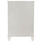 Sandy Beach 5-drawer Bedroom Chest Cream White