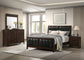 Carlton 4-piece Eastern King Bedroom Set Cappuccino