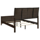 Carlton Wood Queen Panel Bed Cappuccino