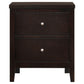 Carlton 4-piece Twin Bedroom Set Cappuccino