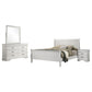 Louis Philippe 4-piece Full Bedroom Set White