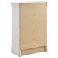 Louis Philippe 5-piece Eastern King Bedroom Set White