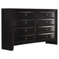 Briana 4-piece Eastern King Bedroom Set Black