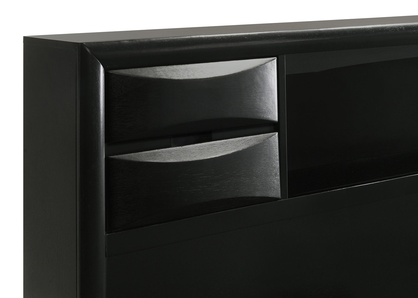 Briana 4-piece Eastern King Bedroom Set Black