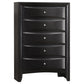 Briana 5-piece Eastern King Bedroom Set Black