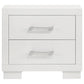 Jessica 5-piece Eastern King LED Bedroom Set Snow White