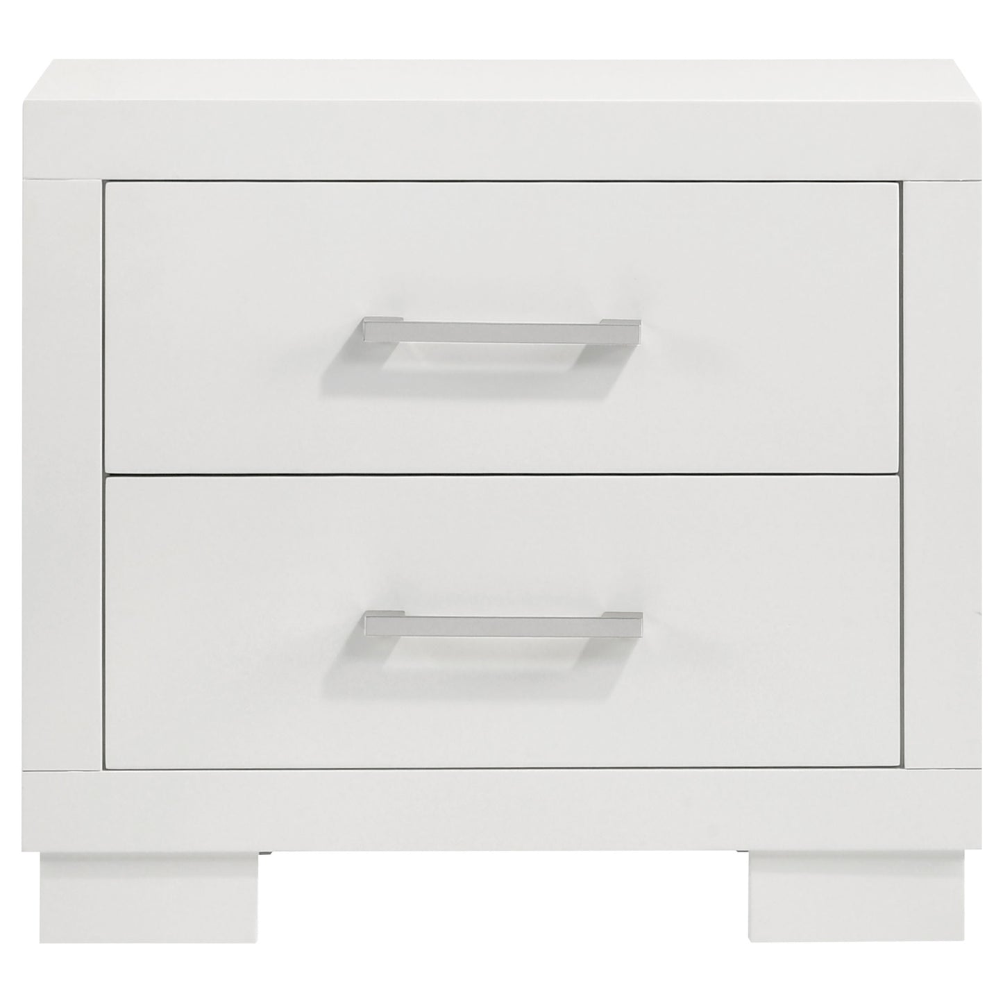 Jessica 4-piece Queen LED Bedroom Set Snow White
