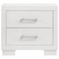 Jessica 4-piece Queen LED Bedroom Set Snow White