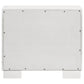 Jessica 2-drawer Nightstand Snow White