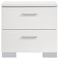 Felicity 4-piece California King Bedroom Set White Gloss