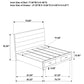 Felicity Eastern King Storage Bed White High Gloss