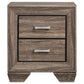 Kauffman 4-piece Eastern King Bedroom Set Washed Taupe