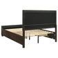 Kauffman Wood Queen Storage Panel Bed Dark Cocoa