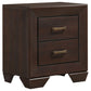 Kauffman 4-piece Queen Bedroom Set Dark Cocoa