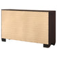 Kauffman 6-drawer Dresser Dark Cocoa