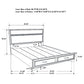 Miranda 5-piece Queen Bedroom Set White