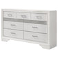 Miranda 9-drawer Dresser White