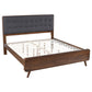 Robyn 5-piece Eastern King Bedroom Set Dark Walnut