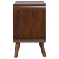 Robyn 2-drawer Nightstand Bedside Table Dark Walnut