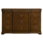 Garland 9-drawer Bedroom Dresser Cabinet Brown Cherry