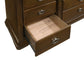 Garland 9-drawer Bedroom Dresser with Mirror Brown Cherry