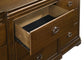 Garland 9-drawer Bedroom Dresser with Mirror Brown Cherry