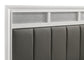 Barzini Wood California King Panel Bed White