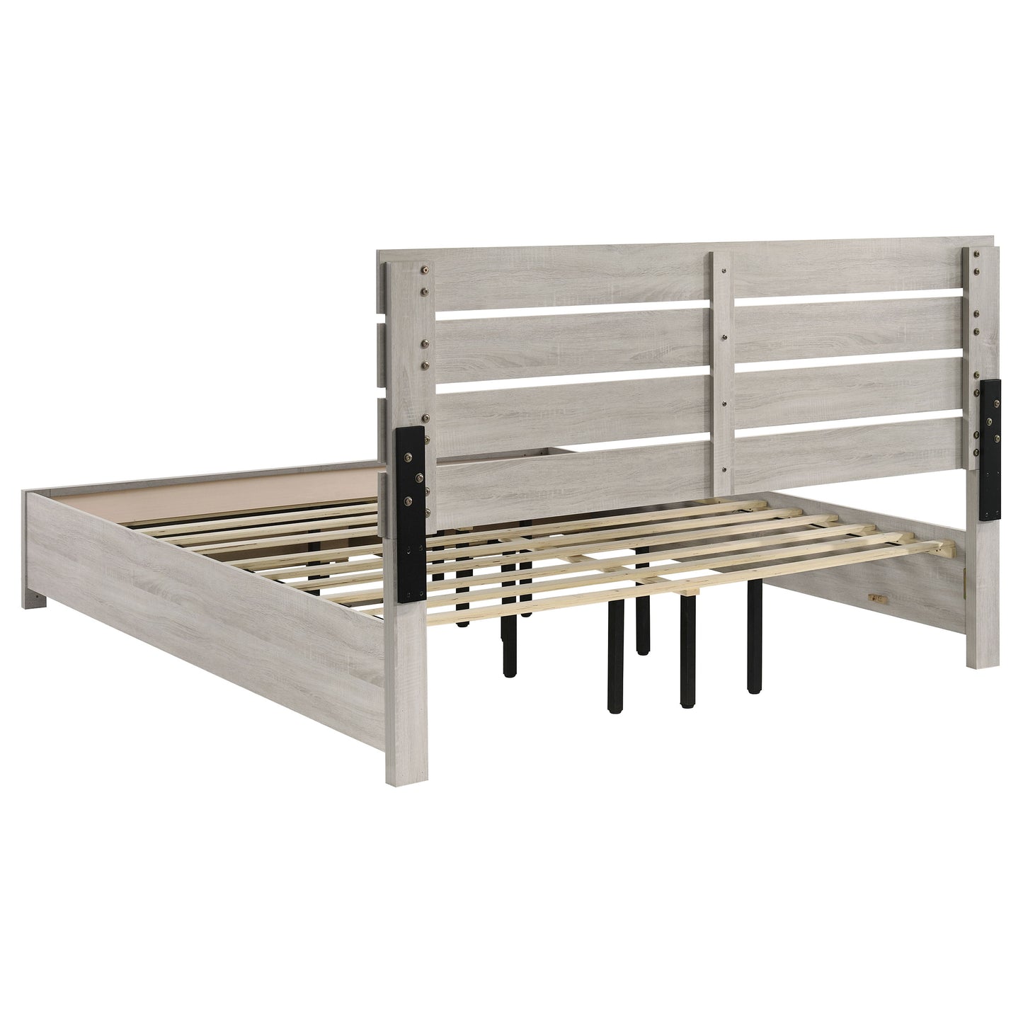 Brantford 5-piece Eastern King Bedroom Set Coastal White