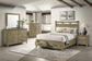 Hazlewood 59-inch Eastern King Storage Bed Vineyard Oak