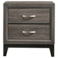 Watson Four-piece Eastern King Bedroom Set Grey Oak