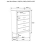 Watson Five-piece Eastern King Bedroom Set Grey Oak