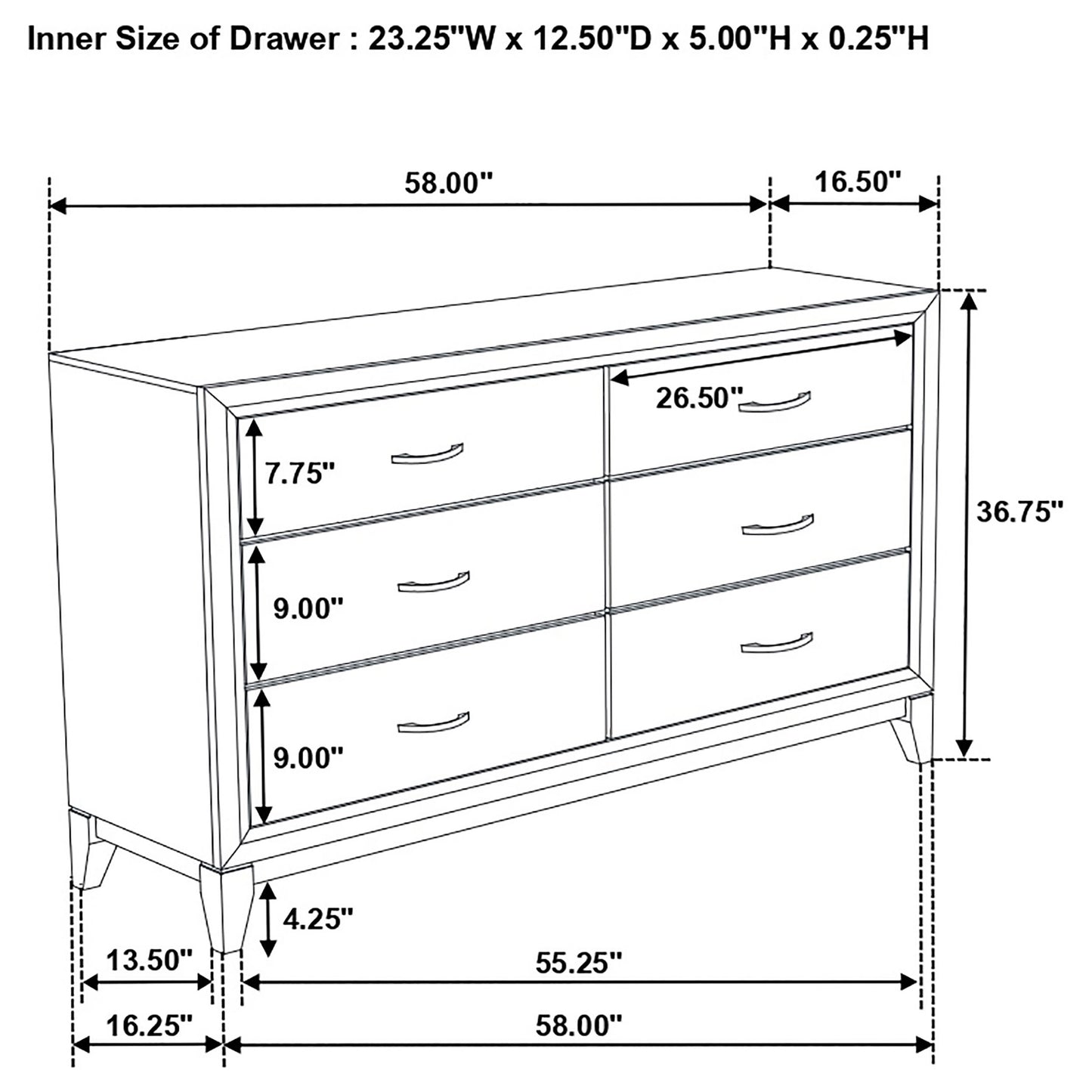 Watson Five-piece Eastern King Bedroom Set Grey Oak