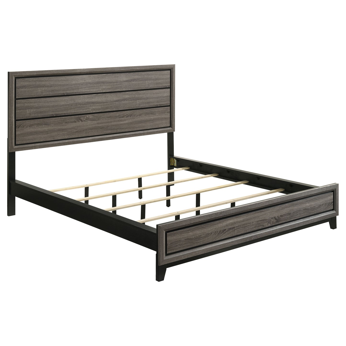 Watson Five-piece California King Bedroom Set Grey Oak