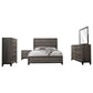 Watson Five-piece California King Bedroom Set Grey Oak