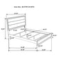 Watson Four-piece Queen Bedroom Set Grey Oak