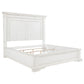 McKinney Eastern King LED Light Panel Bed Vintage White