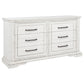 McKinney 4-piece Eastern King Bedroom Set Vintage White