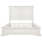 McKinney California King LED Light Panel Bed Vintage White
